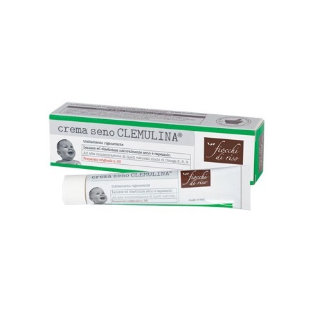 Fiocchi di Riso Clemulina Crema rigenerante lenitiva per seno e capezzolo 15 ml Fiocchi di Riso Clemulina Crema rigenerante lenitiva per seno e capezzolo 15 ml