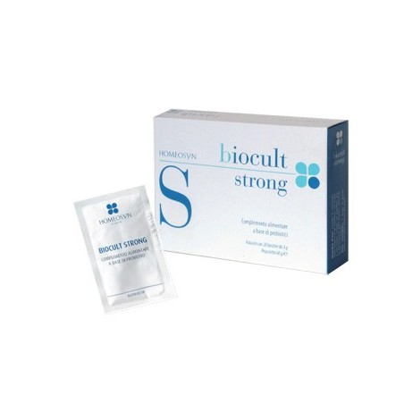 Biocult Strong integratore probiotico per flora intestinale 20 bustine da 3 g