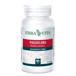 Erba Vita Passiflora integratore per il rilassamento e il sonno 60 capsule
