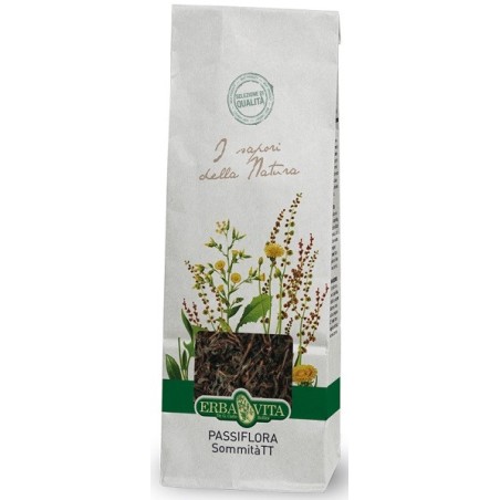 Erba Vita Sommità di Passiflora per tisana rilassante contro l'insonnia 100 g Erba Vita Sommità di Passiflora per tisana rilassante contro l'insonnia 100 g