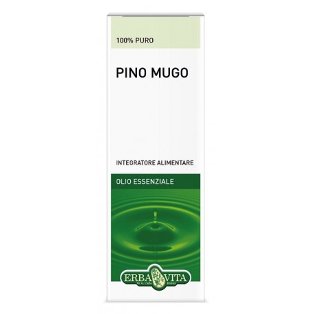 Erba Vita Pino Mugo olio essenziale 100% puro per naso e gola 10 ml