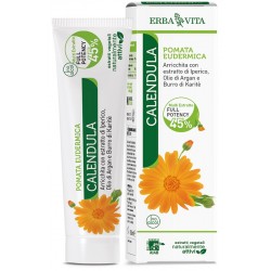 Erba Vita Pomata eudermica alla calendula per arrossamenti e pelle secca 50 ml