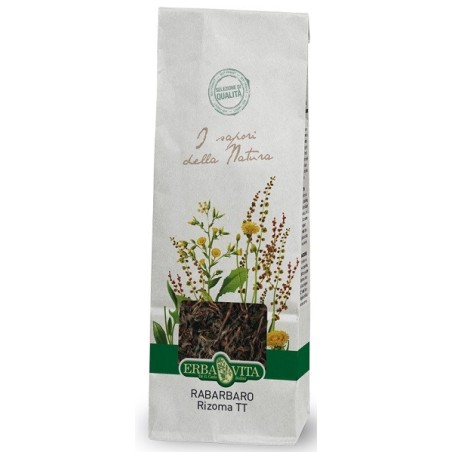 Erba Vita Rabarbaro rizoma per tisana antinfiammatoria 100 g Erba Vita Rabarbaro rizoma per tisana antinfiammatoria 100 g