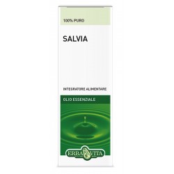 Erba Vita Salvia olio essenziale puro 100% 10 ml