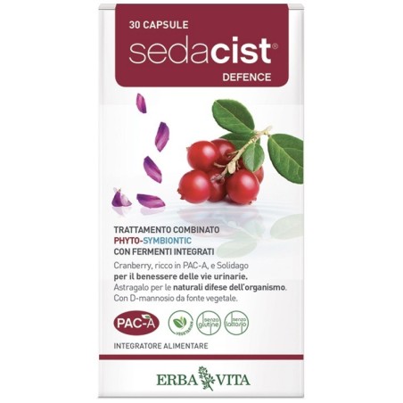 Erba Vita Sedacist Defence integratore per le vie urinarie 15+15 capsule Erba Vita Sedacist Defence integratore per le vie urinarie 15+15 capsule