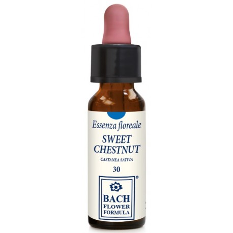 Erba Vita Fiori di Bach Sweet Chestnut Essenza floreale per angoscia e disperazione 10 ml