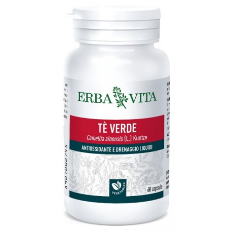 Erba Vita The Verde integratore antiossidante drenante 60 capsule