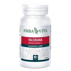 Erba Vita Valeriana integratore rilassante per sonno e stress 60 capsule