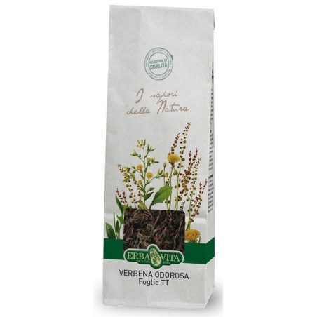 Erba Vita Verbena Odorosa foglie taglio tisana depurativa 100 g Erba Vita Verbena Odorosa foglie taglio tisana depurativa 100 g