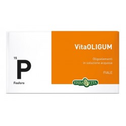 Erba Vita VitaOligum P Fosforo integratore per asma e pertosse 20 fiale