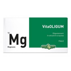 Erba Vita VitaOligum Mg Magnesio integratore per sistema immunitario 20 fiale