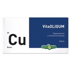 Erba Vita VitaOligum Cu Rame integratore per difese immunitarie 20 fiale