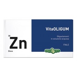 Erba Vita VitaOligum Zn Zinco integratore per la tiroide 20 fiale
