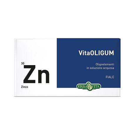 Erba Vita VitaOligum Zn Zinco integratore per la tiroide 20 fiale