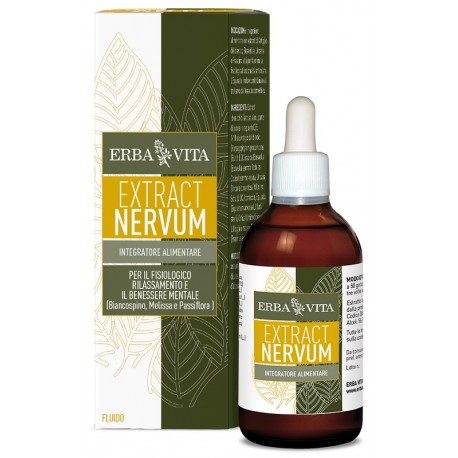 Erba Vita Extract Nervum integratore per il benessere mentale 50 ml