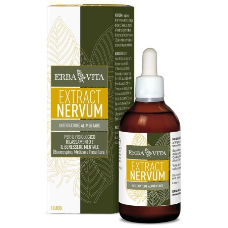 Erba Vita Extract Nervum integratore per il benessere mentale 50 ml Erba Vita Extract Nervum integratore per il benessere mentale 50 ml