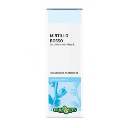 Erba Vita Mirtillo rosso foglie soluzione idroalcolica integratore vie urinarie 50 ml Erba Vita Mirtillo rosso foglie soluzione idroalcolica integratore vie urinarie 50 ml