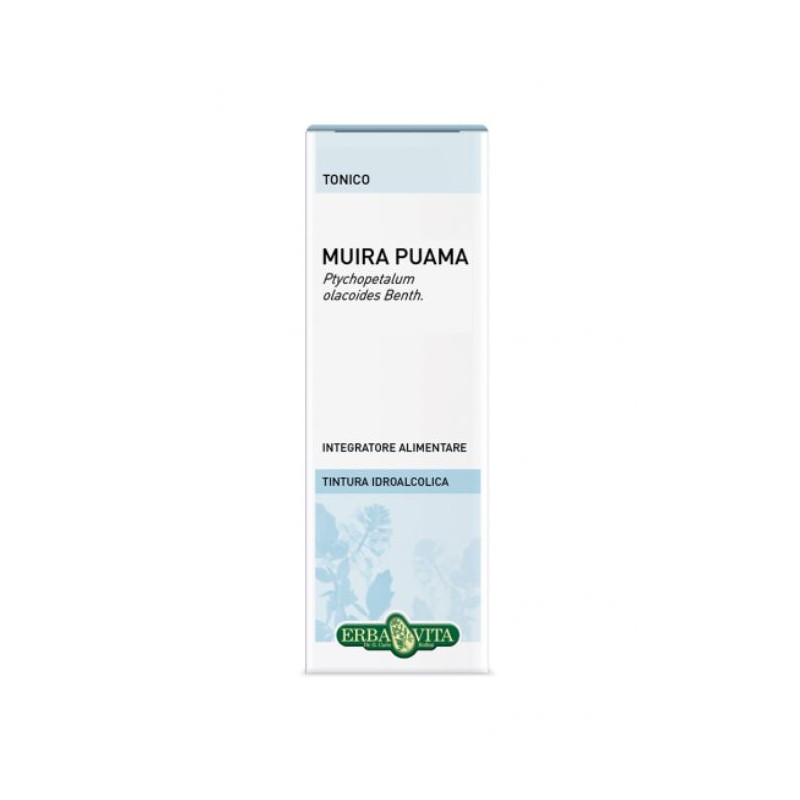 Erba Vita Muira Puama tintura idroalcolica integratore tonico 50 ml