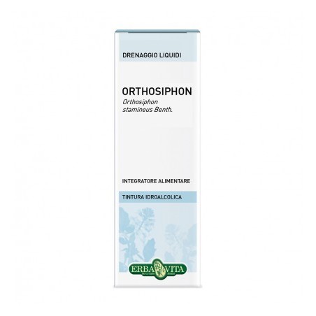 Erba Vita Ortosiphon foglie tintura idroalcolica integratore drenante 50 ml Erba Vita Ortosiphon foglie tintura idroalcolica integratore drenante 50 ml
