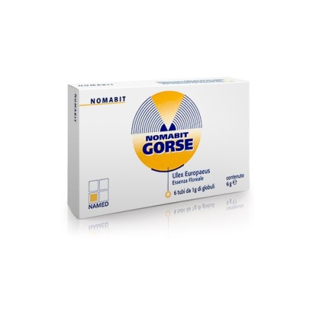 Named Nomabit Gorse Ulex europaeus essenza floreale globuli 6 g Named Nomabit Gorse Ulex europaeus essenza floreale globuli 6 g