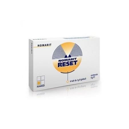 Named Nomabit Reset essenza floreale in globuli dose unica 6 g Named Nomabit Reset essenza floreale in globuli dose unica 6 g