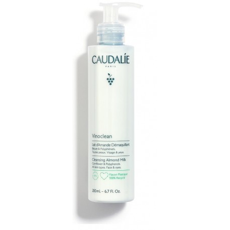 Caudalie Vinoclean Latte mandorla detergente struccante viso e occhi