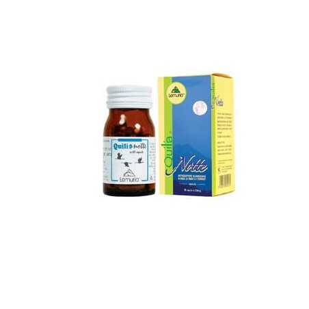 Quilia Notte integratore per il rilassamento e il sonno 40 capsule Quilia Notte integratore per il rilassamento e il sonno 40 capsule