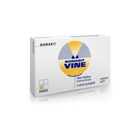 Named Nomabit Vine Vitis vinifera essenza floreale globuli 6 g Named Nomabit Vine Vitis vinifera essenza floreale globuli 6 g