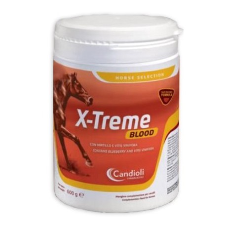 Candioli X-Treme Blood - Integratore per la funzione circolatoria dei cavalli 600 g