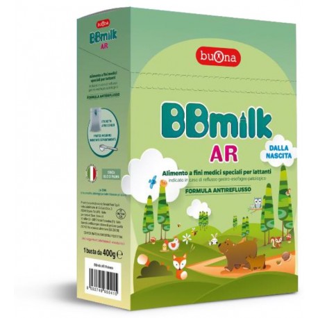 Steve Jones BBMilk AR Latte artificiale per neonati con reflusso gastrico 400 g