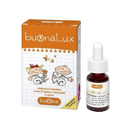 Steve Jones BuonaLux integratore per il benessere degli occhi dei bambini 6,5 ml Steve Jones BuonaLux integratore per il benessere degli occhi dei bambini 6,5 ml