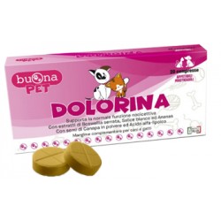 Steve Jones Buona Pet Dolorina integratore antidolorifico per cani e gatti 20 compresse masticabili
