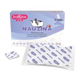 Steve Jones Nauzina cerotti con oli essenziali per cani 12 cerotti diffusori