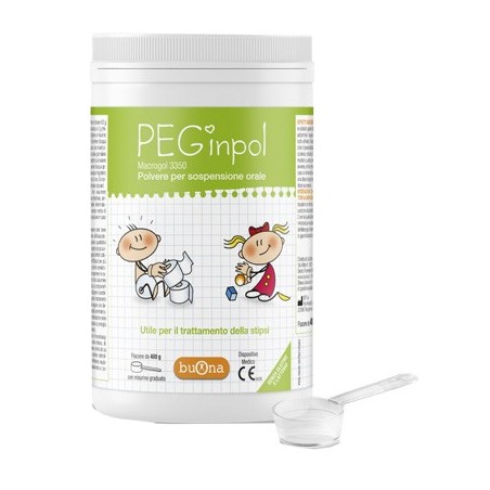 Steve Jones Buona PEGinpol integratore contro la stitichezza nei bambini 400 g Steve Jones Buona PEGinpol integratore contro la stitichezza nei bambini 400 g