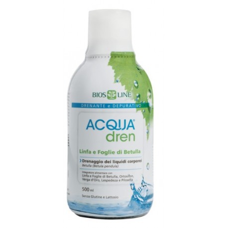 Bios Line Acquadren integratore drenante per liquidi in eccesso 500 ml