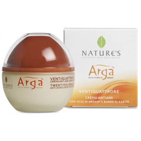 Nature's Argà Ventiquattrore Crema viso anti age giorno e notte 50 ml