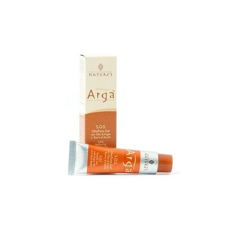 Nature's Argà S.O.S. Olio puro Gel di Argan per pelle secca arrossata screpolata 40 ml Nature's Argà S.O.S. Olio puro Gel di Argan per pelle secca arrossata screpolata 40 ml