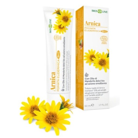 Bios Line Arnica pomata eudermica Bio per massaggi distensivi 50 ml Bios Line Arnica pomata eudermica Bio per massaggi distensivi 50 ml