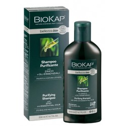 Bios Line Biokap Shampoo Purificante per prurito e forfora con zinco e oli essenziali 200 ml