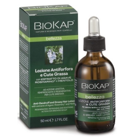 Bios Line Biokap Lozione antiforfora e cute grassa seboriequilibrante 50 ml Bios Line Biokap Lozione antiforfora e cute grassa seboriequilibrante 50 ml