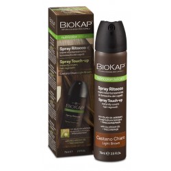 Bios Line Biokap Nutricolor Spray Castano Chiaro per ritocco della ricrescita 75 ml