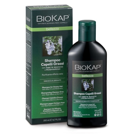 Bios Line Biokap Shampoo Capelli grassi purificante sebonormalizzante 200 ml Bios Line Biokap Shampoo Capelli grassi purificante sebonormalizzante 200 ml