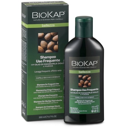 Bios Line Biokap Shampoo Uso Frequente capelli secchi e sfibrati 200 ml Bios Line Biokap Shampoo Uso Frequente capelli secchi e sfibrati 200 ml