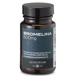 Bios Line Principium Bromelina integratore digestivo drenante 30 compresse