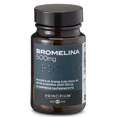 Bios Line Principium Bromelina integratore digestivo drenante 30 compresse Bios Line Principium Bromelina integratore digestivo drenante 30 compresse