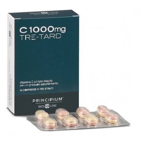 Bios Line C1000 mg Tre-Tard integratore per sistema immunitario 24 compresse