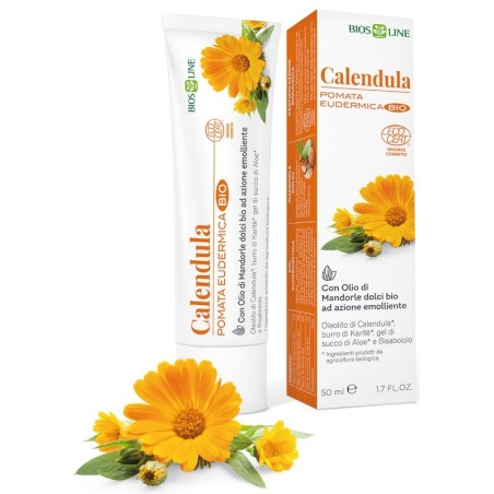 Bios Line Calendula Pomata eudermica Bio per pelle arrossata 50 ml Bios Line Calendula Pomata eudermica Bio per pelle arrossata 50 ml