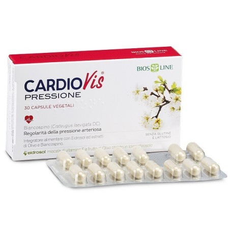 Bios Line CardioVis Pressione integratore per pressione arteriosa 30 capsule Bios Line CardioVis Pressione integratore per pressione arteriosa 30 capsule