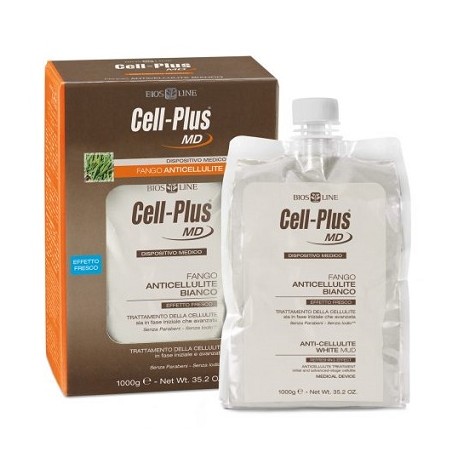 Bios Line Cell-Plus MD Fango bianco anticellulite effetto fresco 1 kg
