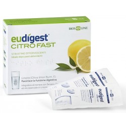 Bios Line Eudigest Citro Fast integratore per digestione difficile 12 bustine effervescenti
